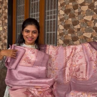 Chanderi Tissue silk set(3piece)