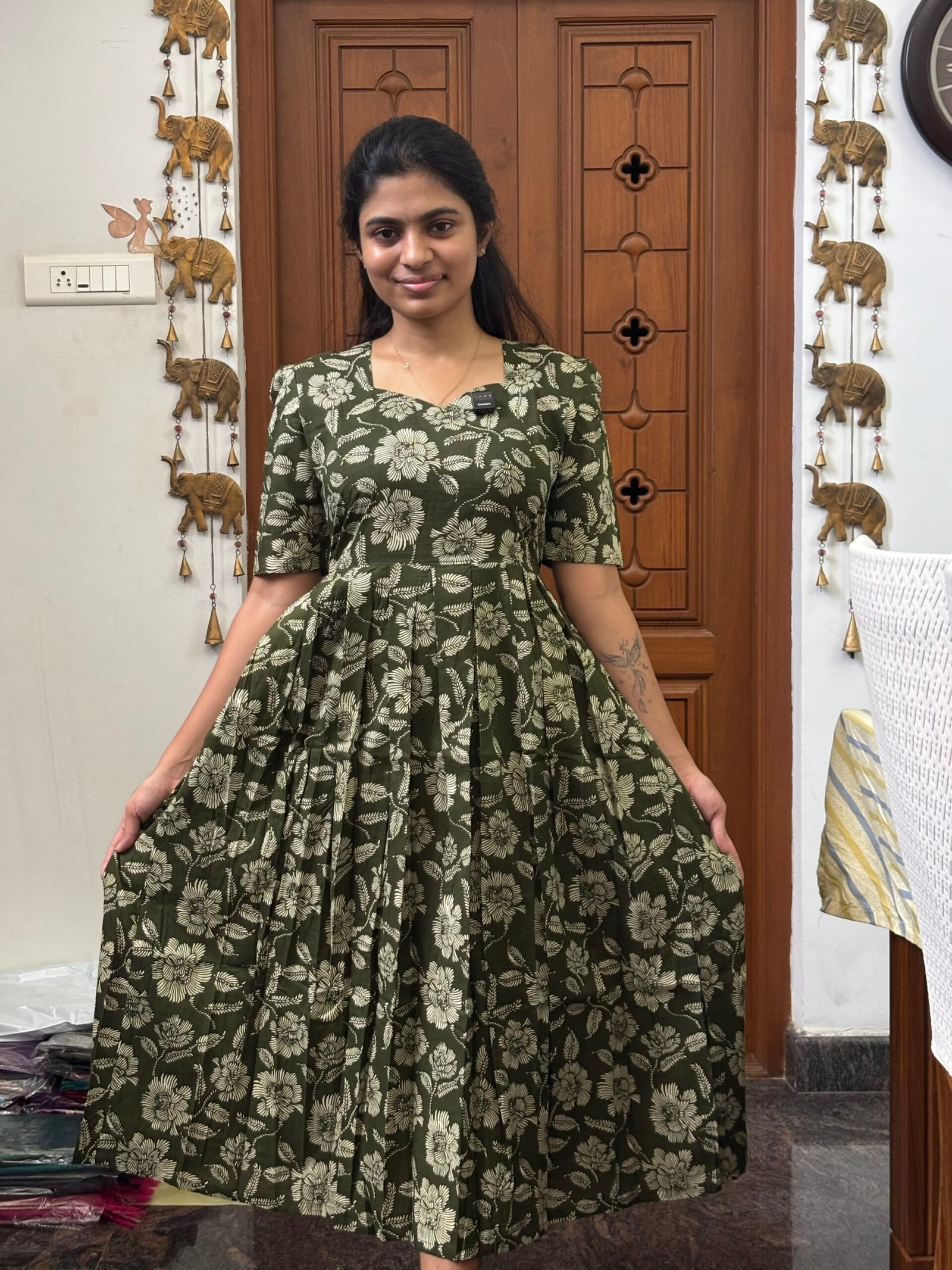 Cotton maxi