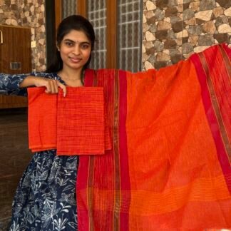 Orange handloom set