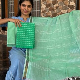 Green soft cotton 3 piece