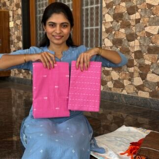 Pink cotton coord