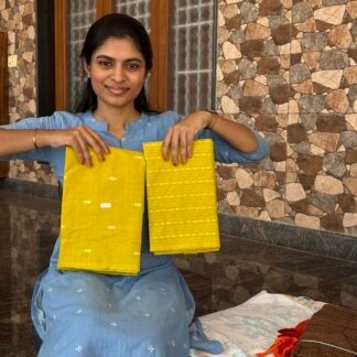 Yellow cotton coord