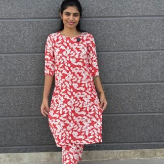 Red coord set(Readymade)