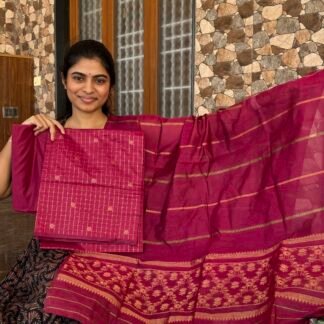 Pink Mayuri silk