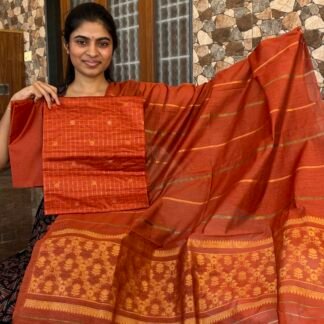 Orange Mayuri silk