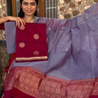 Maroon with lavender(MS06)