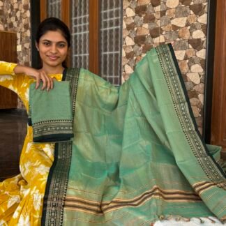 Sea green Narayanpet set