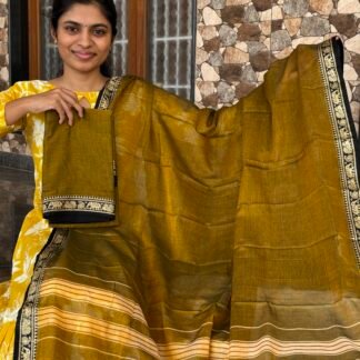 Honey yellow narayanpet set